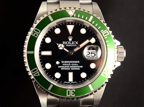 orologio rolex submariner ghiera verde ceramica|rolex lunetta sottomarina.